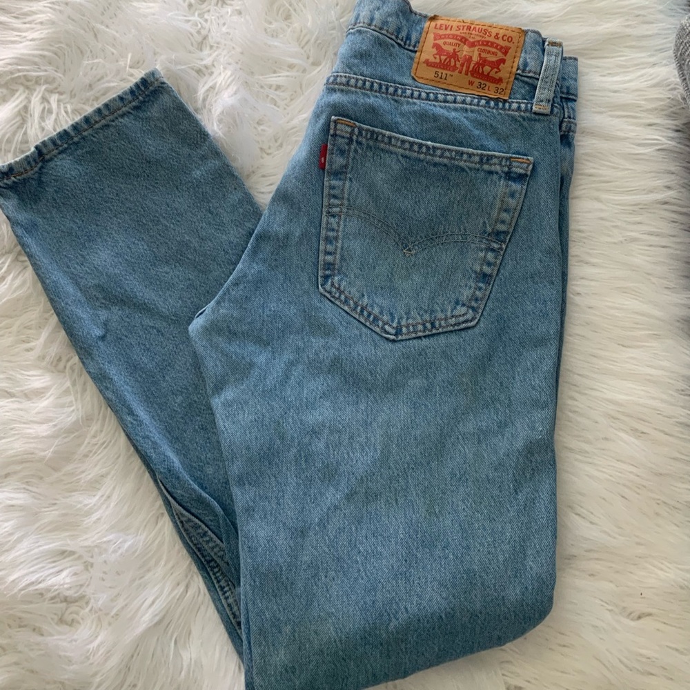 Levi’s 511 Men’s Slim Fit Ripped Jeans